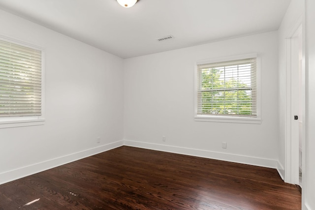1508 Barnes Dr, Cookeville, TN 38501 - empty room with dark wood finished floors and baseboards