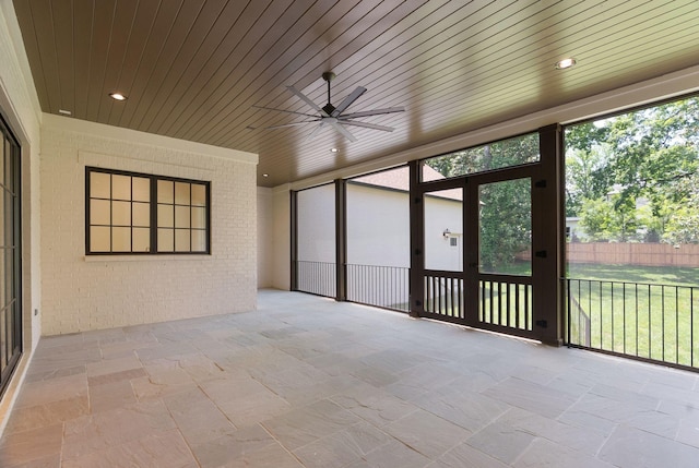609 Bowling Ave, Nashville, TN 37215 - view of unfurnished sunroom