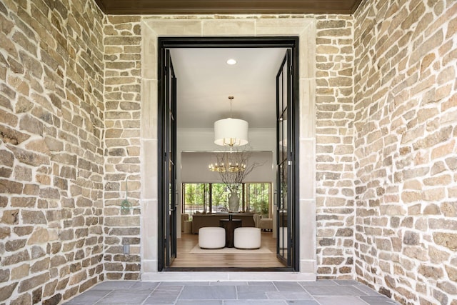 609 Bowling Ave, Nashville, TN 37215 - entrance to property with brick siding