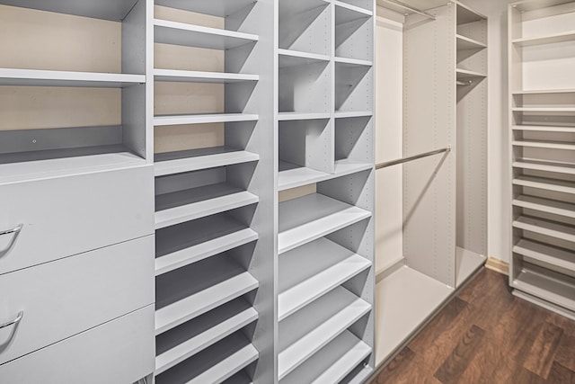 2113 River Chase Dr, Murfreesboro, TN 37128 - walk in closet featuring dark wood-style flooring