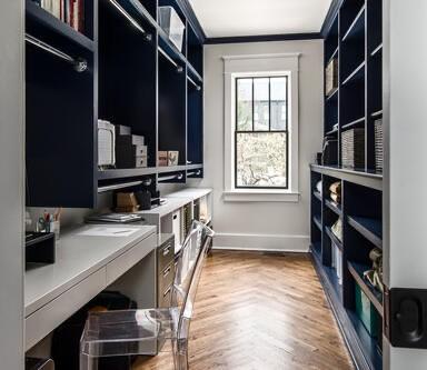 1702 Stokes Ln, Nashville, TN 37215 - home office with baseboards and crown molding