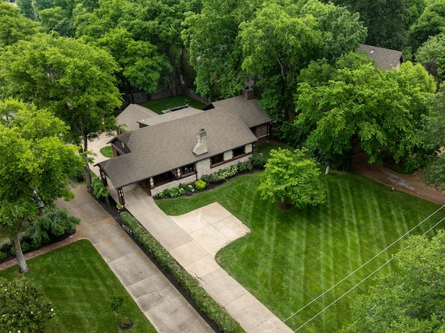 1702 Stokes Ln, Nashville, TN 37215 - view from above of property