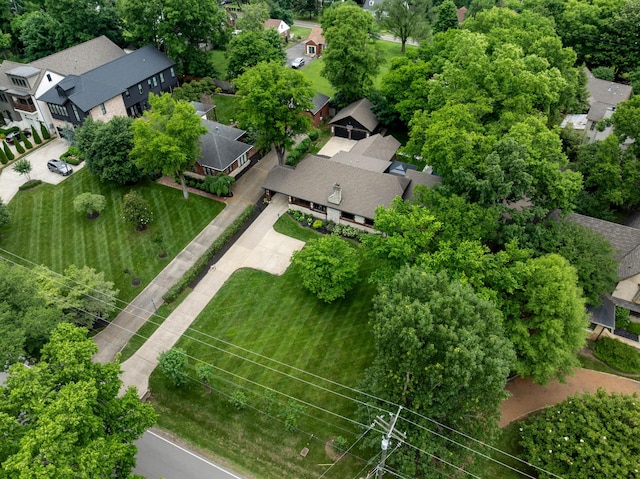 1702 Stokes Ln, Nashville, TN 37215 - aerial view of residential area