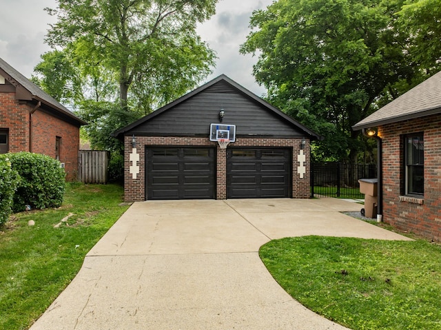 1702 Stokes Ln, Nashville, TN 37215 - garage featuring driveway