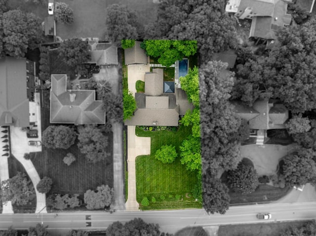 1702 Stokes Ln, Nashville, TN 37215 - drone / aerial view