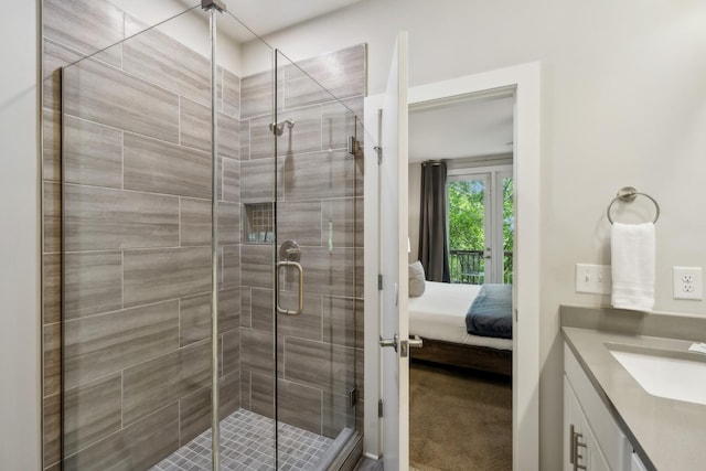 64 Fern Ave Unit 3, Nashville, TN 37207 - ensuite bathroom featuring vanity and a stall shower