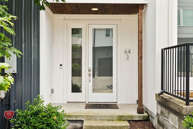 64 Fern Ave Unit 3, Nashville, TN 37207 - doorway to property featuring french doors