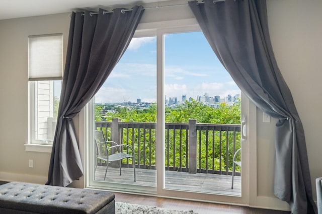 64 Fern Ave Unit 3, Nashville, TN 37207 - entryway featuring a city view