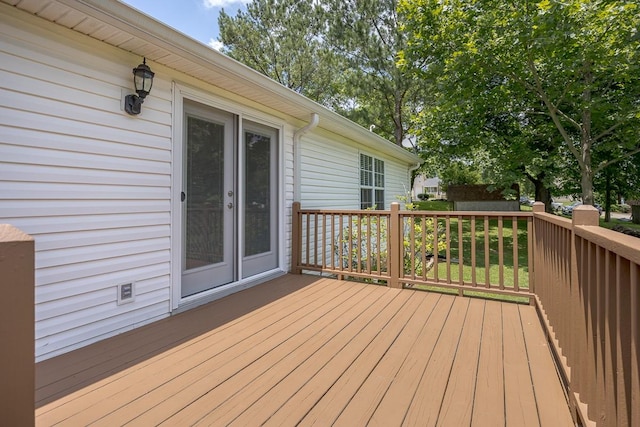 1077 Kathryn Rd, Mount Juliet, TN 37122 - view of wooden deck