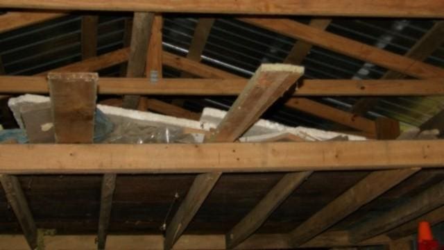 106 Log Home Ln, Moss, TN 38575 - view of unfinished attic