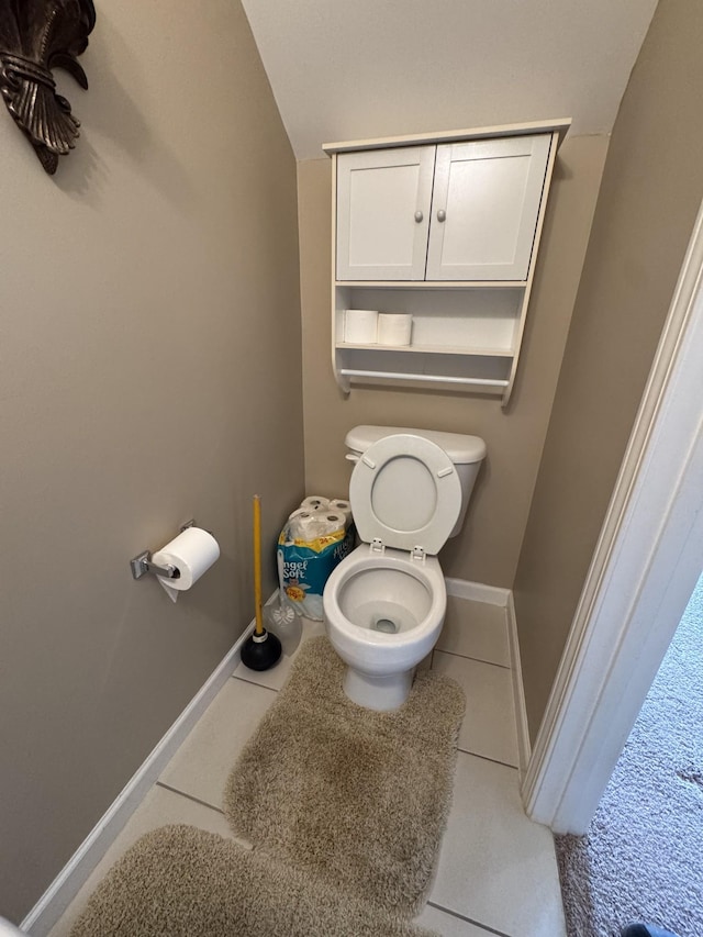 1101 Downs Blvd Unit 312, Franklin, TN 37064 - bathroom featuring tile patterned floors, toilet, and baseboards