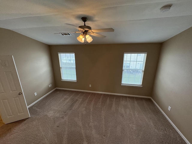 1101 Downs Blvd Unit 312, Franklin, TN 37064 - carpeted empty room with ceiling fan, baseboards, and a smoke detector