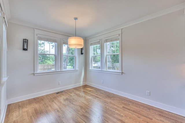 3104 Southlake Dr, Nashville, TN 37211 - spare room with baseboards, wood finished floors, and ornamental molding