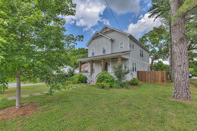3104 Southlake Dr, Nashville, TN 37211 - view of front of home featuring a porch and board and batten siding