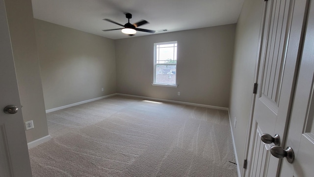 1060 Brayden Dr, Fairview, TN 37062 - unfurnished room featuring carpet, baseboards, and a ceiling fan
