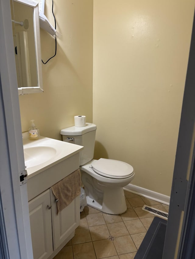 224 Brevard Ct, Nashville, TN 37211 - bathroom featuring toilet, tile patterned flooring, and vanity