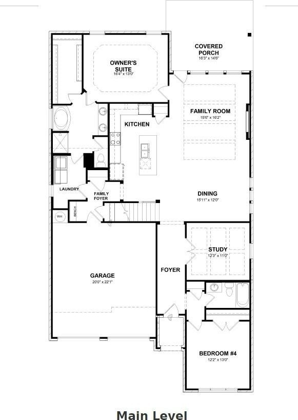 1831 Ableson Way, Columbia, TN 38401 - home floor plan