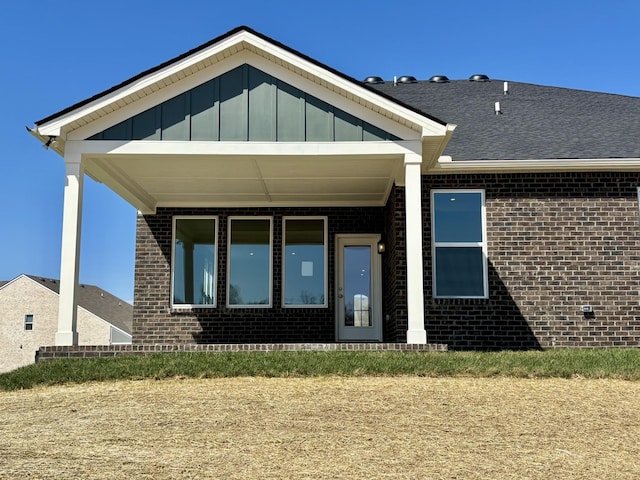1831 Ableson Way, Columbia, TN 38401 - view of front of home featuring brick siding and board and batten siding
