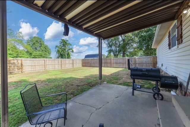 235 Pinecrest Dr, Henderson, TN 38340 - view of patio featuring a grill