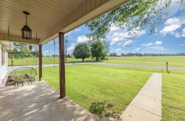 235 Pinecrest Dr, Henderson, TN 38340 - view of grassy yard featuring covered porch