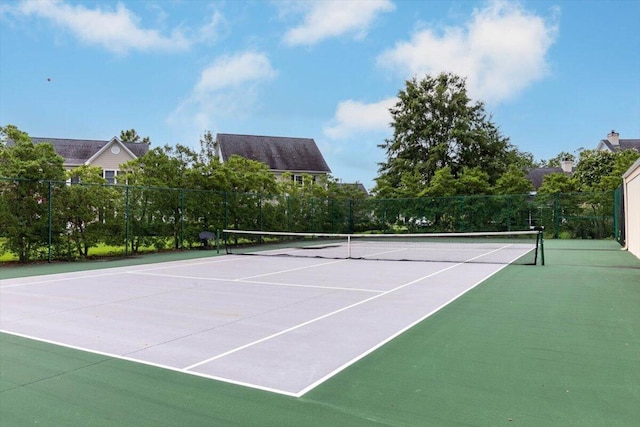 1284 Heritage Landing Dr, Chattanooga, TN 37405 - view of tennis court featuring community basketball court