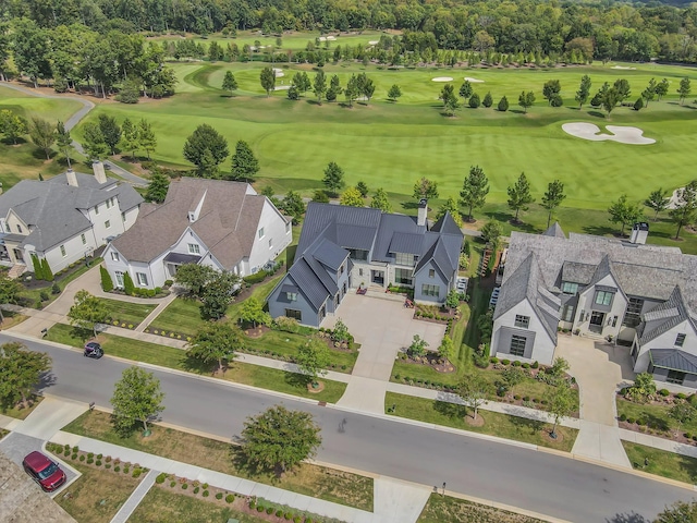 7313 Harlow Dr, College Grove, TN 37046 - aerial view of residential area featuring a local golf course