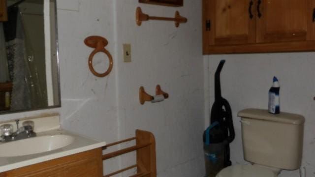 105 Log Home Ln, Moss, TN 38575 - bathroom featuring vanity and toilet