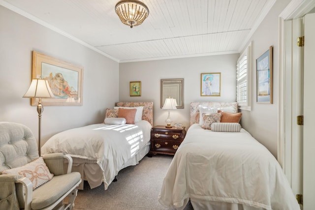224 3rd Ave S, Franklin, TN 37064 - bedroom with crown molding and carpet flooring