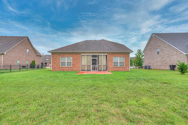 5115 Heroes Ln, Murfreesboro, TN 37129 - rear view of house featuring brick siding