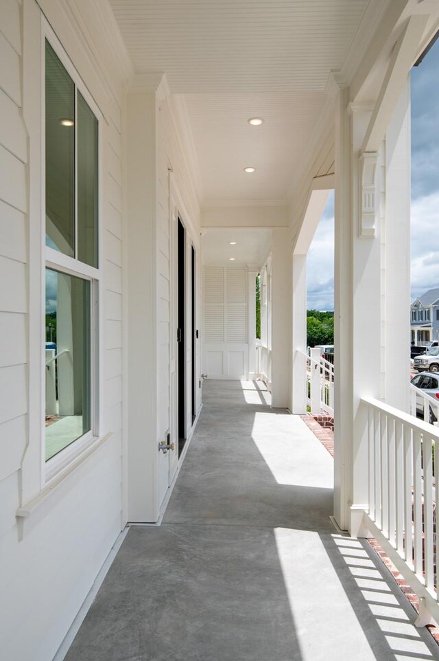 3150 Long Branch Cir, Franklin, TN 37064 - view of patio featuring a balcony