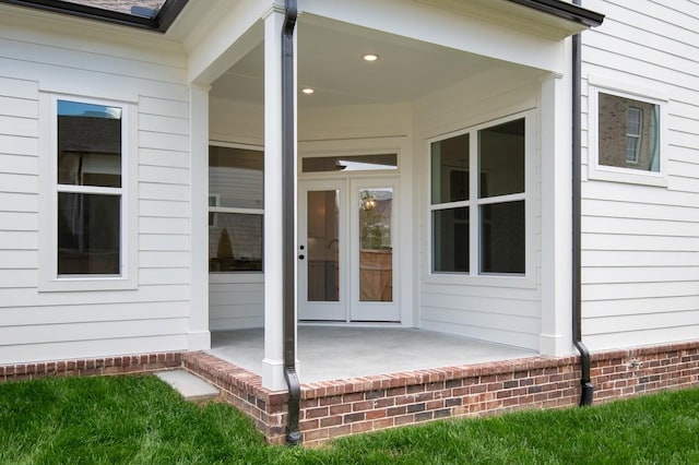 3150 Long Branch Cir, Franklin, TN 37064 - property entrance with french doors