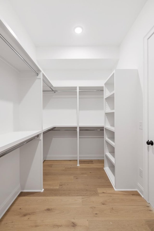 3150 Long Branch Cir, Franklin, TN 37064 - walk in closet featuring light wood-style flooring