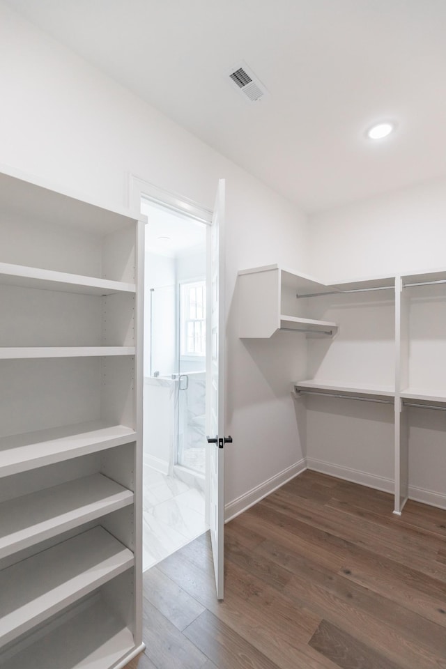 3168 Long Branch Cir, Franklin, TN 37064 - spacious closet with wood finished floors