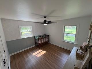 1704 Deer Hollow Dr W, Lawrenceburg, TN 38464 - bedroom featuring wood finished floors and ceiling fan