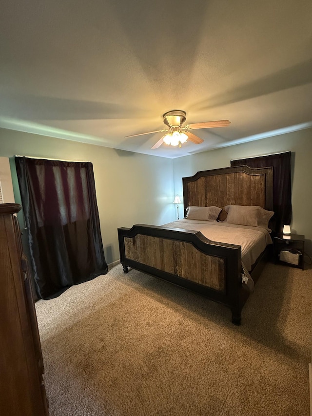 1704 Deer Hollow Dr W, Lawrenceburg, TN 38464 - bedroom featuring carpet floors and a ceiling fan