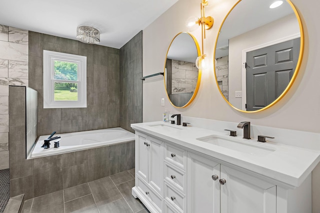 2952 Carters Creek Station Rd, Columbia, TN 38401 - full bath with double vanity and a bath
