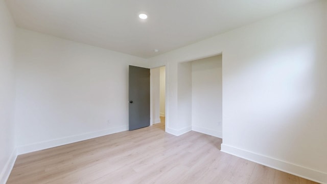 110 Lynn Ln, Old Hickory, TN 37138 - spare room with light wood finished floors, baseboards, and recessed lighting