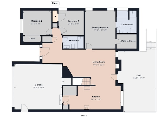 1030 Meandering Way, Franklin, TN 37067 - home floor plan