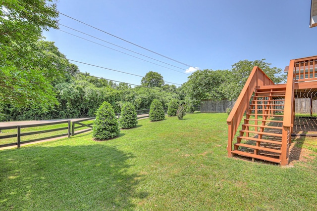 1030 Meandering Way, Franklin, TN 37067 - view of yard with stairs