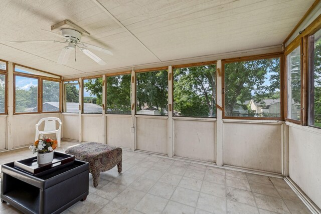 4904 Rainier Dr, Old Hickory, TN 37138 - sunroom / solarium with a ceiling fan