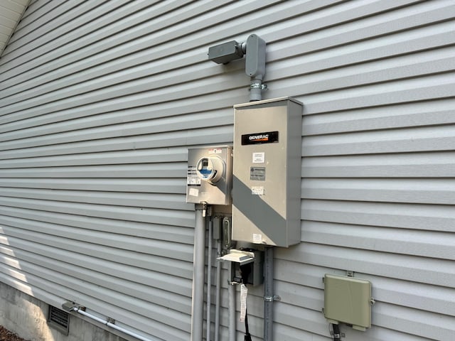 111 Stellar Ct, Clarkrange, TN 38553 - exterior view of electric meter