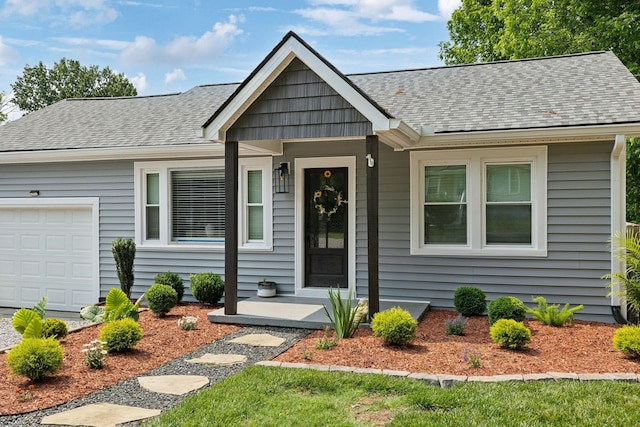 807 Brown St, Columbia, TN 38401 - view of front of property featuring an attached garage and a shingled roof