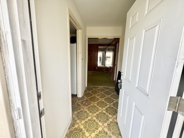 345 Lockert Pl, Clarksville, TN 37043 - hall with dark flooring