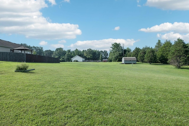 1056 Orion Jones Rd, Chapmansboro, TN 37035 - view of yard with an outbuilding