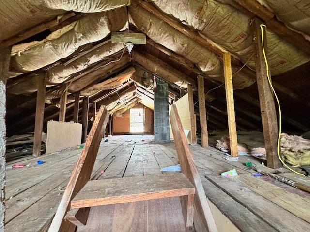 1070 W Rock Quarry Rd W, Clarkrange, TN 38553 - view of attic