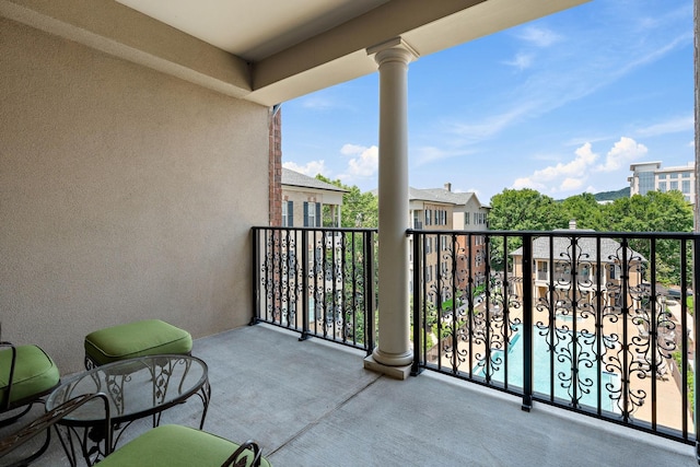309 Seven Springs Way Unit 404, Brentwood, TN 37027 - view of balcony