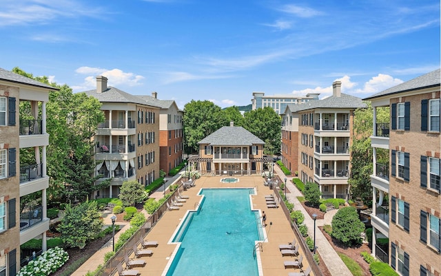 309 Seven Springs Way Unit 404, Brentwood, TN 37027 - view of community pool