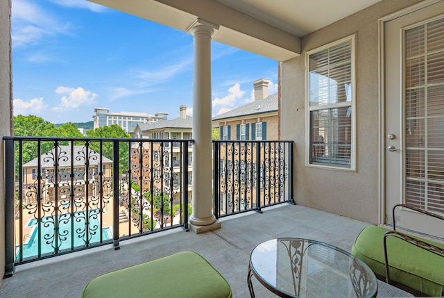 309 Seven Springs Way Unit 404, Brentwood, TN 37027 - view of balcony