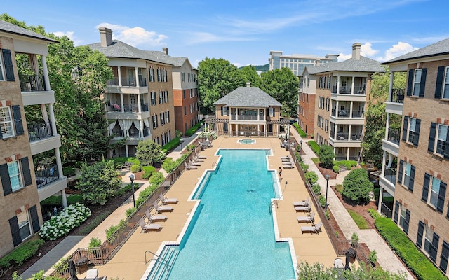 309 Seven Springs Way Unit 404, Brentwood, TN 37027 - view of community pool