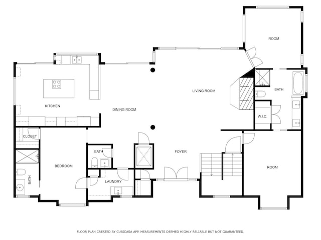 1853 Lafever Ridge Rd, Silver Point, TN 38582 - home floor plan